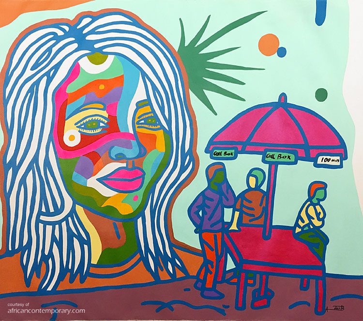 untitled #1 by Ajarb Bernard Ategwa (2016)