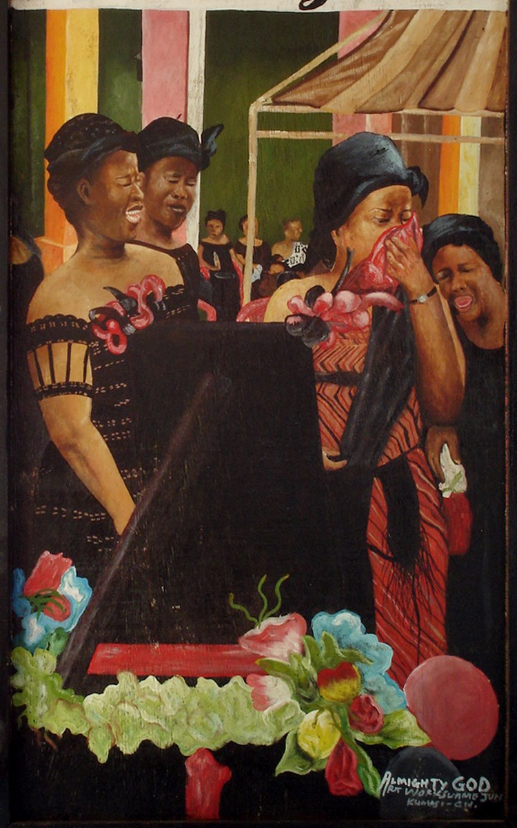 Women Crying At A Funeral, Adum Kumasi Ghana by Almighty God