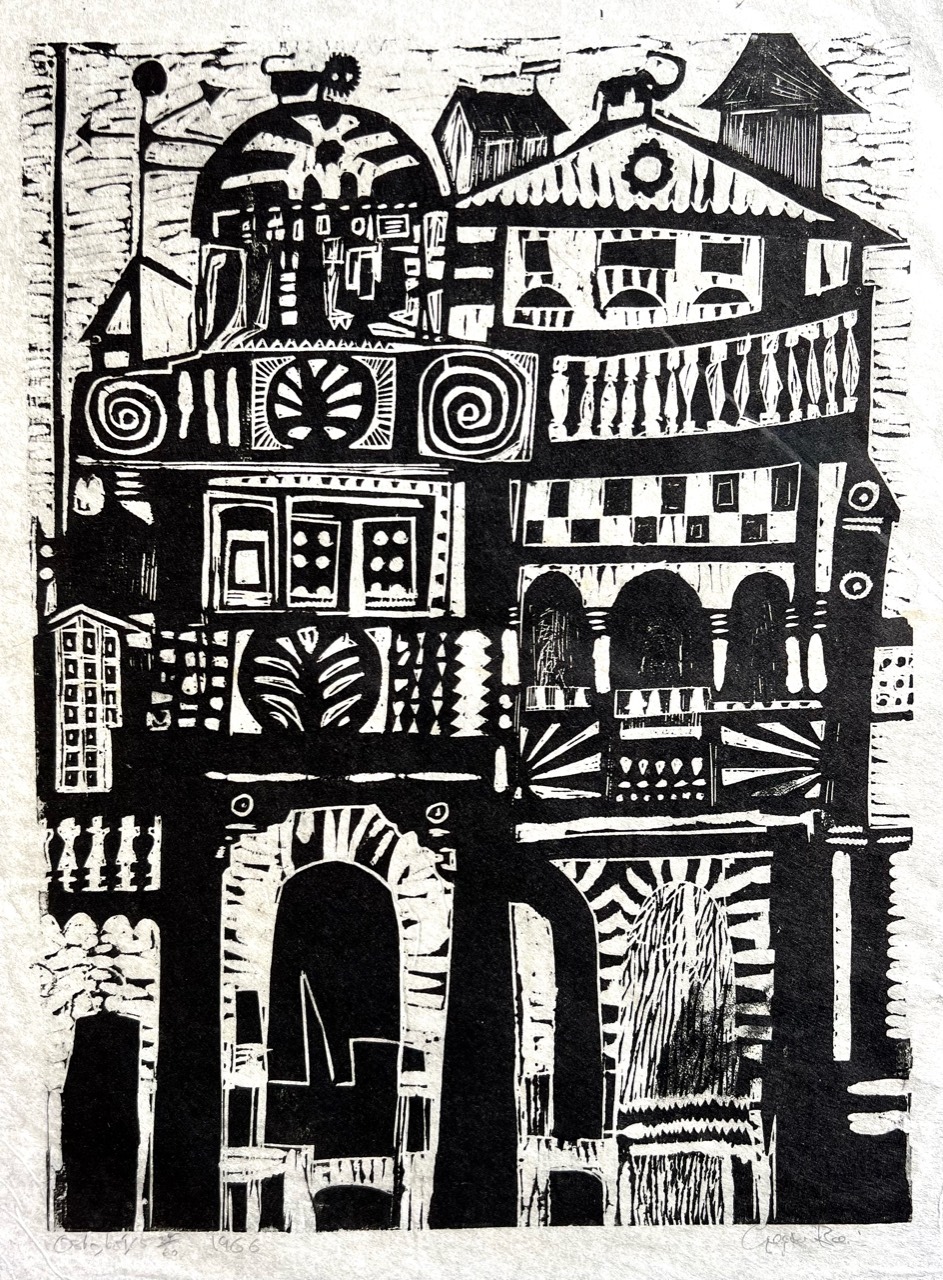 Osogbo I by Georgina Beier, 1966