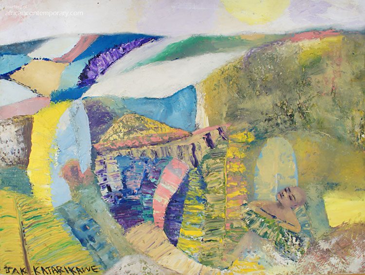 Kigezi village by Jak Katarikawe (2004)