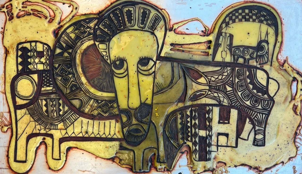 An Animal II by Jimoh Buraimoh (1977)