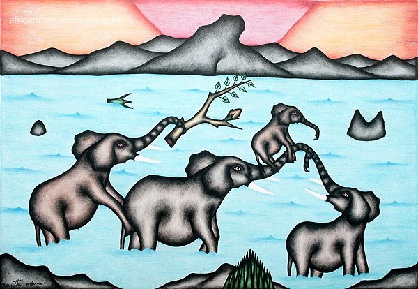 Ndovu na mtoto by Kivuthi Mbuno (2013)