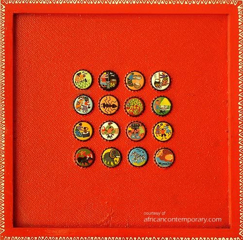 red untitled III by Margaret Majo (2009)