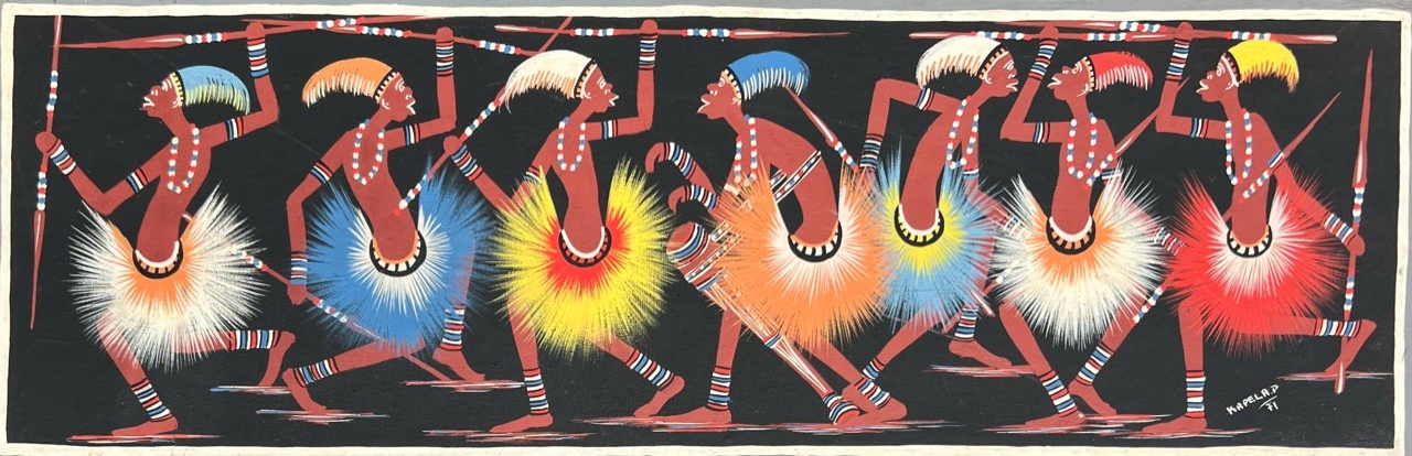 Dancers by Mestre Paulo Kapela (1971)