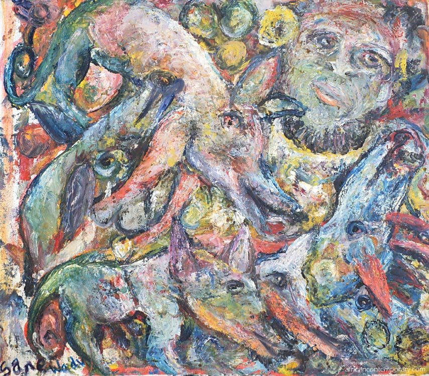 Prodigal son (self-portrait) by Sane Wadu (2004)