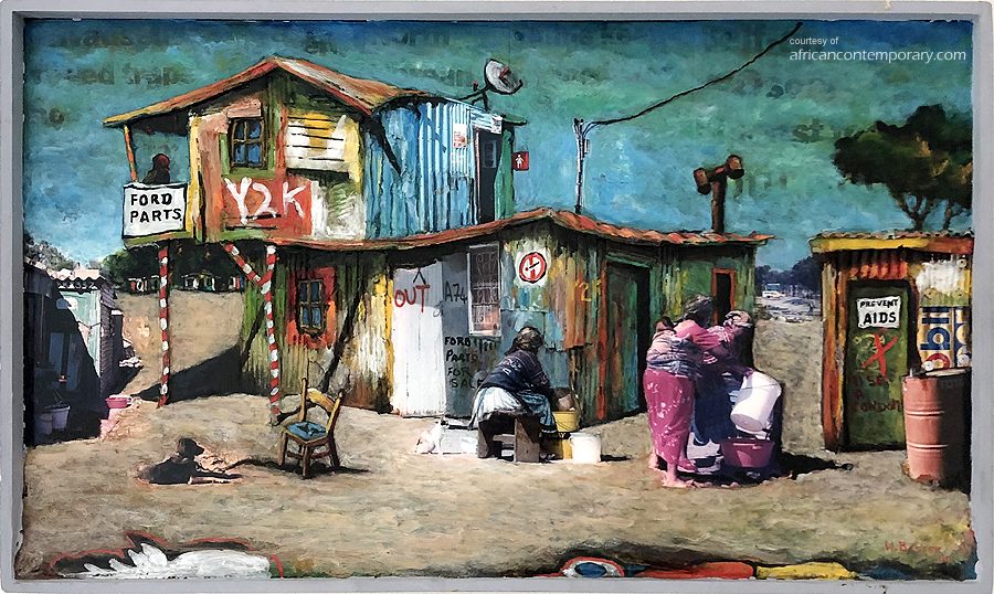 untitled #2 by Willie Bester (2000)