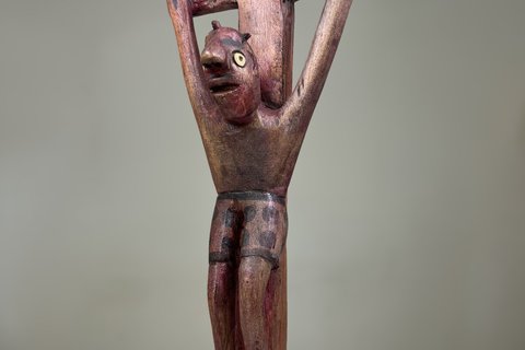 Demon on the Cross by Zephania Tshuma (1987)