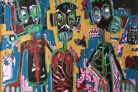 Aboudia Abdoulaye Diarrassouba 'Three Children'