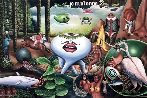 Bodo 'Je m'étonne'étonne' 2006 - acrylics on canvas | 190 cm x 380 cm