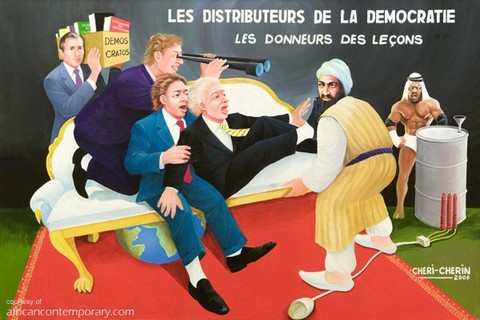 Chéri Chérin 'Les Distributeurs de la Democratie' 2008