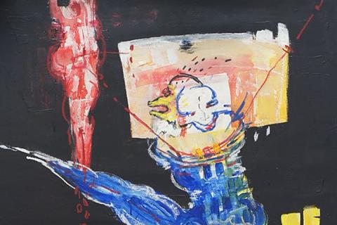 Dominique Zinkpé 'Untitled (Symbols)' 2011