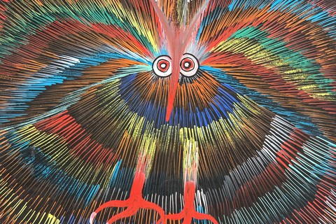 Fran&ccedil;ois Iloki 'Untitled (Owl)'