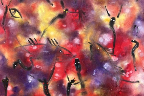 Jacques Zigoma 'Untitled (Night Figures)'
