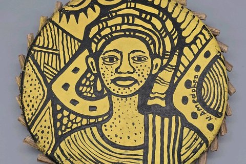 Joseph Amedokpo 'Untitled (Face)' c. 1985