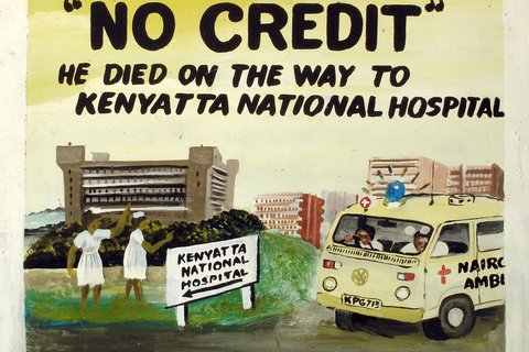 Joseph Mbatia Njoroge Bertiers 'No Credit' 1985