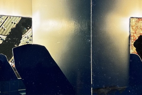 Louis Kakudji 'The Signs of Life' 2001 - Photography and collage | 12 cm x 44 cm (4.7 in x 17.3 in)