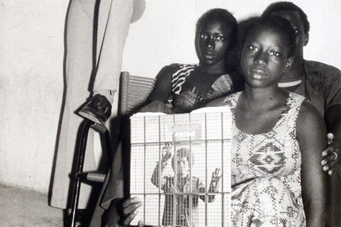 Malick Sidibé 'Surprise party' 1960's - gelatin silver print (1995) | 40 cm x 30 cm