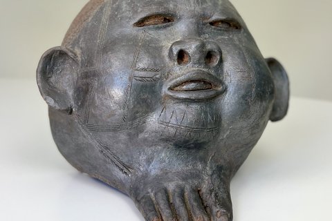 Reinata Sadimba 'Face and Foot' 1993