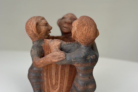 Reinata Sadimba 'Untitled (Three children)' 2007