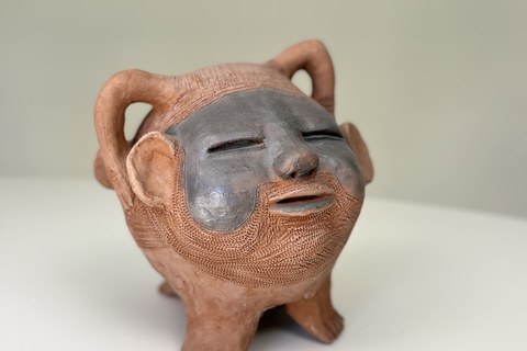 Reinata Sadimba 'Untitled (Two-face)' 2007
