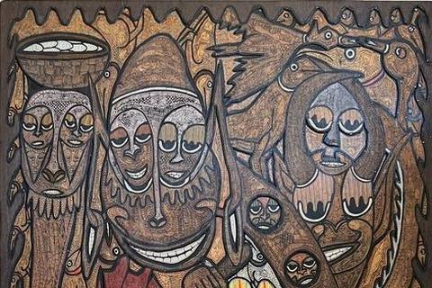 Twins Seven Seven 'The Long Neck Spirit of the Ocean' 1986
