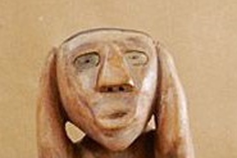 Zephania Tshuma 'Traditional Dance' 1987 - wood | 34 cm (13.4 in)